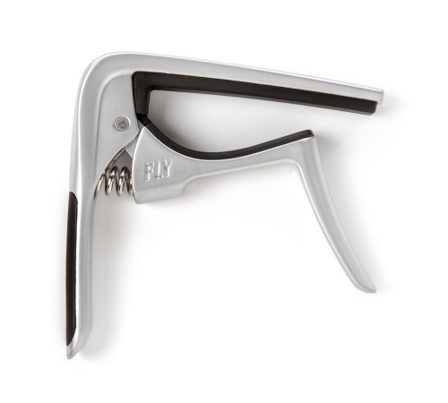Каподастр для акустической гитары DUNLOP 63CSC Trigger Fly Capo Curved Каподастр для акустической гитары DUNLOP 63CSC Trigger Fly Capo Curved