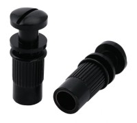 Опоры бриджа гитары MUSUCLILY MX2212BK Wraparound