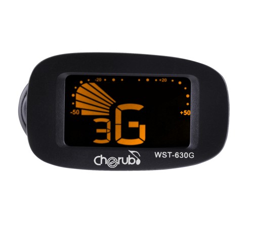 Тюнер CHERUB WST630G на прищепке гитарный Тюнер CHERUB WST630G на прищепке гитарный