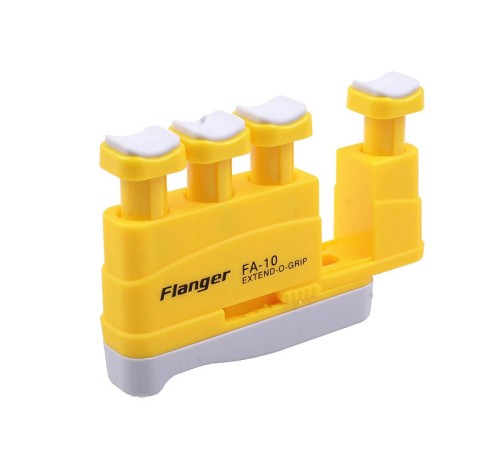 Тренажер д/пальцев FLANGER FA10Y Extend-O-Grip, цвет желтый, 1.36 кг