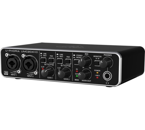 Звуковая карта BEHRINGER UMC204HD Звуковая карта BEHRINGER UMC204HD