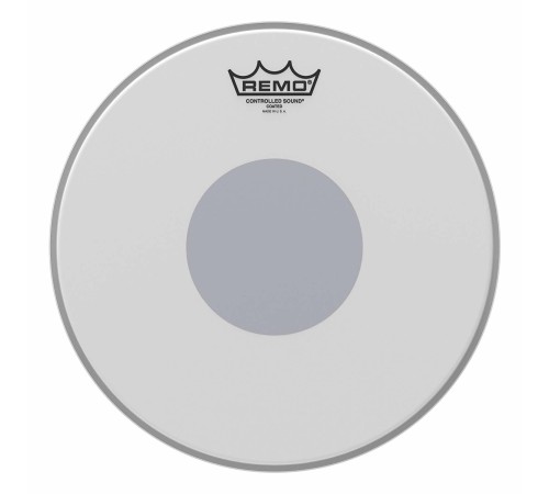 Пластик 12" REMO CS coated black dot