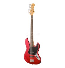 Бас-гитара PRODIPE JMFJB80RACAR JB80RA, цвет красный