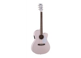 Гитара CORT Jade-Classic-PPOP электроакустическая, цвет розовый