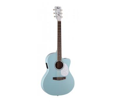 Гитара CORT Jade-Classic-SKOP электроакустическая, цвет голубой