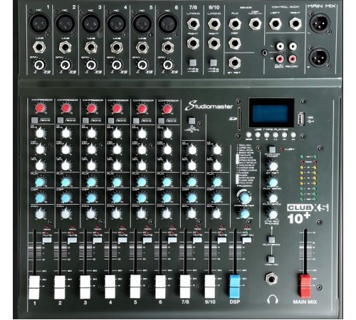 Пульт микшерный STUDIOMASTER CLUB XS10+