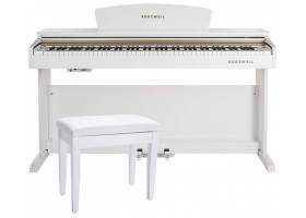 Пианино KURZWEIL M90WH цифровое, цвет белый, с банкеткой