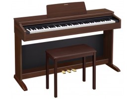 Пианино CASIO AP270BN Celviano цифровое, цвет коричневый, с банкеткой