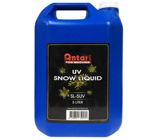 Жидкость ANTARI SL5UV для генераторов снега и пены (снежинки светятся в ультрафиолете)