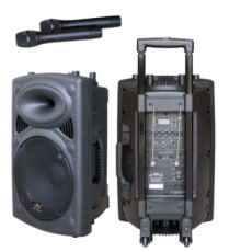 Звуко-усилительный комплект HL AUDIO USK15A-BT 350Вт (активная ак.система, два радиомикрофона)