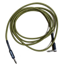 Кабель FENDER Instrument Cable инструментальный, джек-угловой джек 3м