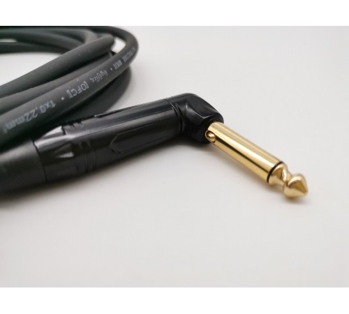 Кабель ZZCABLE E19-JRS-J-0300-0 Silent джек-джек угловой 3 м