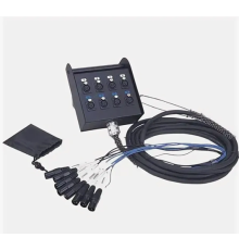 Коробка с кабелем APEXTONE SC2447/10 8 пар XLR 10м