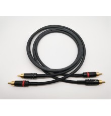 Кабель ZZCABLE E36-2RCA-2RCA-0100-0 тюльпан,тюльпан-тюльпан,тюльпан 1м