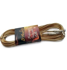 Кабель D'ANDREA GLRC10 джек-джек угловой 3м