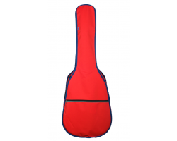 Чехол LUTNER MLDG25 для акустической гитары, цвет красный/синий