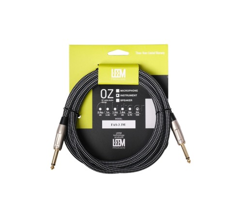 Кабель LEEM FBS-5BK/WH 5 м