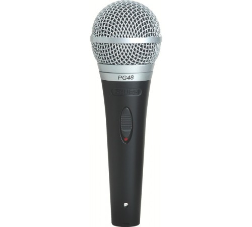 Микрофон SHURE PGA48 XLR-E кардиоидный с кабелем XLR-XLR