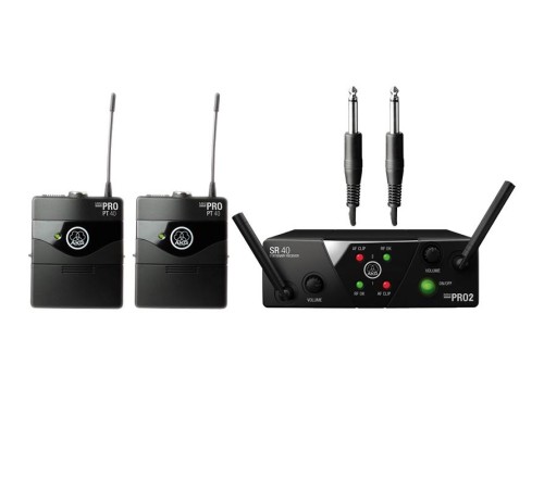 Радиосистема AKG WMS40 Mini2 Instrumental инструментальная радиосистема с 2-мя поясными передатчиками