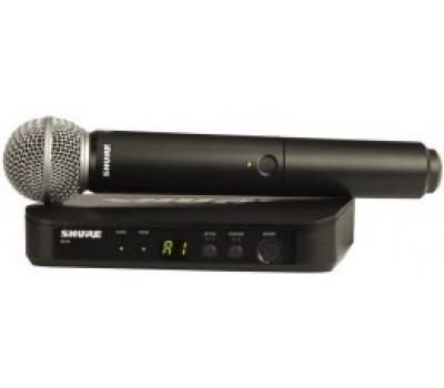 Радиосистема SHURE BLX24E/SM58 M17 вокальная с передатчиком SM58