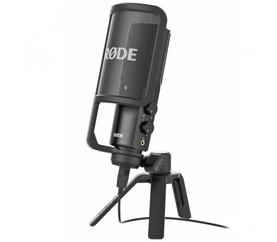 Микрофон RODE NT-USB конденсаторный, поп-фильтр, настольная подставка, 6м USB кабель