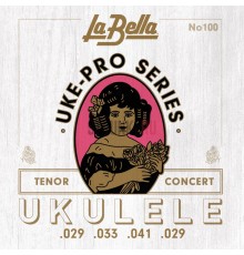 Струны для укулеле концерт/тенор LA BELLA 100 Uke-Pro