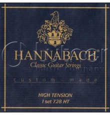 Струны для классической гитары HANNABACH 728HT Custom Made Blue