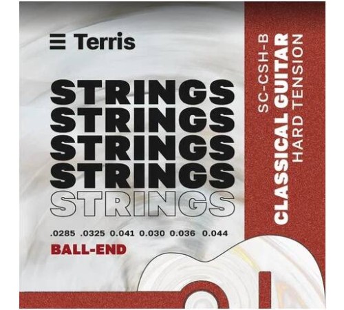 Струны для классической гитары TERRIS SC-CSH-B 