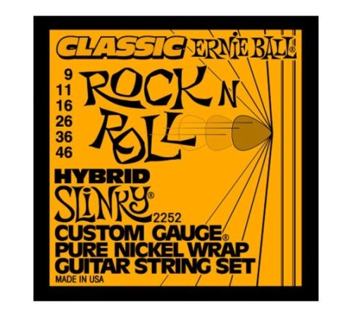 Струны для электрогитары ERNIE BALL 2252 9-46