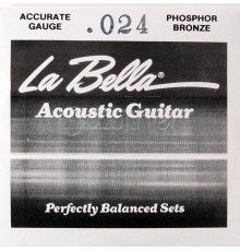 Струна LA BELLA PW024 для акустической гитары