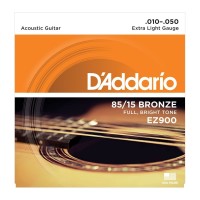 Струны для акустической гитары D'ADDARIO EZ900 10-50