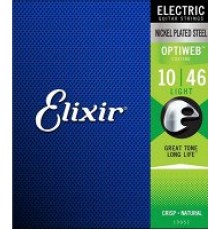 Струны ELIXIR 19052 OptiWeb 10-46 для электрогитары