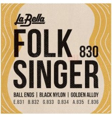 Струны для классической гитары LA BELLA 830 Folksinger 