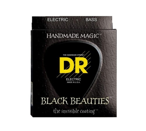 Струны для бас -гитары DR BKB5-45 Black Beauties 45-125 