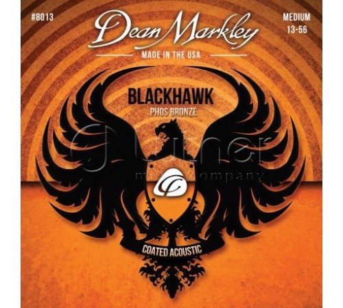Струны для акустической гитары DEAN MARKLEY DM8013 BlackHawk Pure Bronze 13-56 Струны для акустической гитары DEAN MARKLEY DM8013 BlackHawk Pure Bronze 13-56