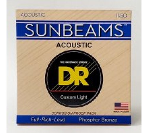 Струны для акустической гитары DR RCA11 11-50