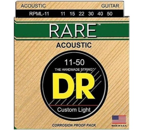 Струны для акустической гитары DR RPML11 11-50 