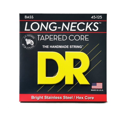 Струны для 5-струнной бас-гитары DR TMH5-45 45-125 Long Necks