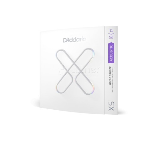 Струны для акустической гитары D'ADDARIO XSABR1152 XS 11-52