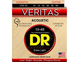Струны DR Veritas VTA10 10-48 фосфор.бронза для акустической гитары