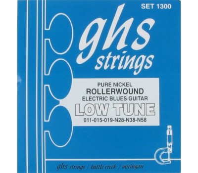 Струны GHS 1300 11-58 для электрогитары никелированная обмотка