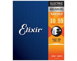 Струны ELIXIR 12074 NanoWeb 10-59 для 7-стр.электрогитары