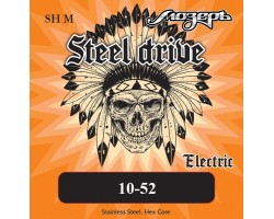 Струны МОЗЕРЪ SH-M 10-52 Steel Drive для электрогитары сталь