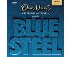 Струны DEAN MARKLEY DM2038 Blue Steel 13-56 латунь для акустической гитары
