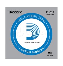 Струна D'ADDARIO PL017 д/эл-,акуст.гитары