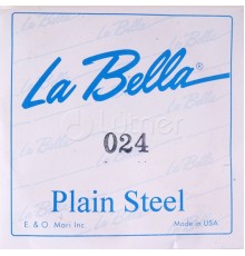Струна LA BELLA PS024 сталь, без оплетки