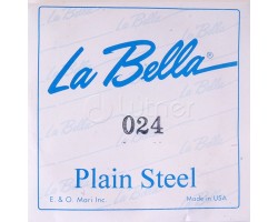 Струна LA BELLA PS024 сталь, без оплетки