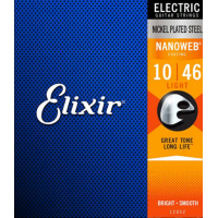 Струны для электрогитары ELIXIR 12052 NanoWeb 10-46