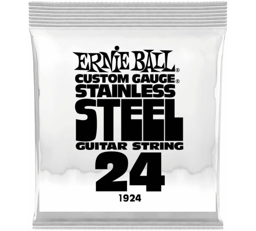 Струна одиночная ERNIE BALL 1924 