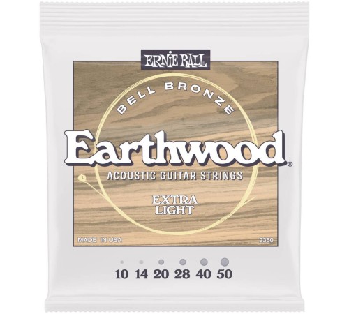 Струны для акустической гитары ERNIE BALL 2350 10-50 Bell Bronze 
